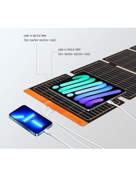 panel solar cargador viaje