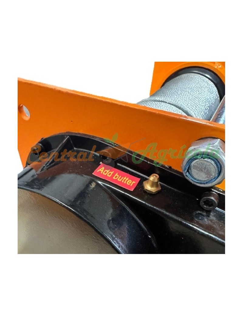 Winche Tecle 1000 kg piola acero 100 mts G-Force con Polea