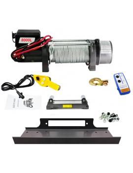 WINCHE 12V ELECTRICO BATERIA
