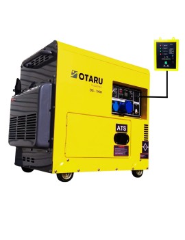 Generador Diesel 7kw Monofásico ATS Insonorizado Otaru