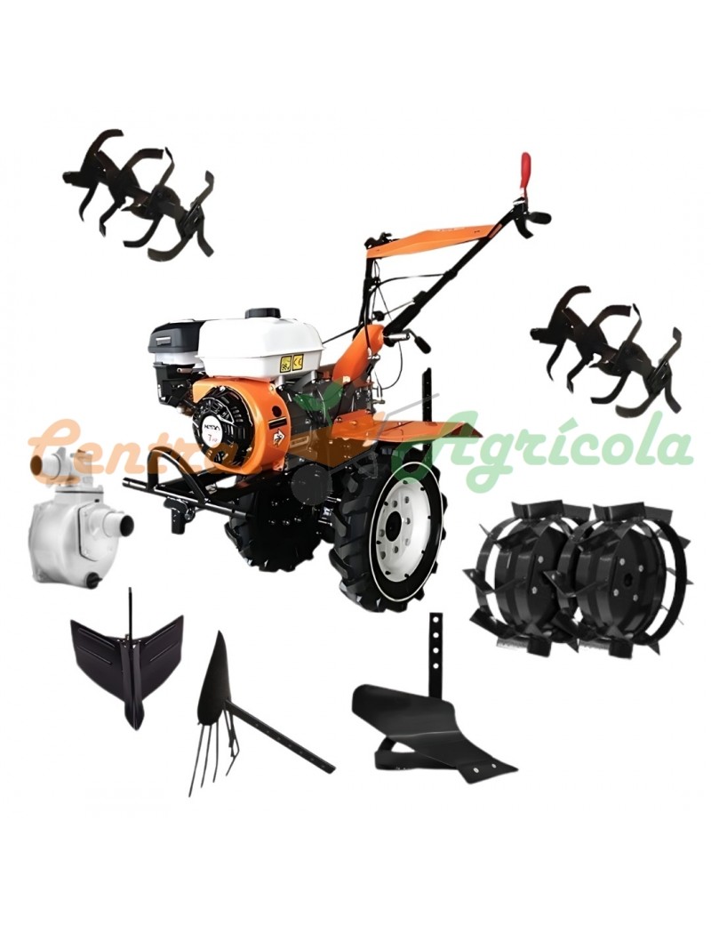 motocultivador bencinero 7hp accesorios ultra