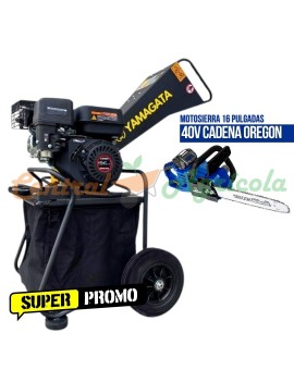 pack chipeadora motosierra